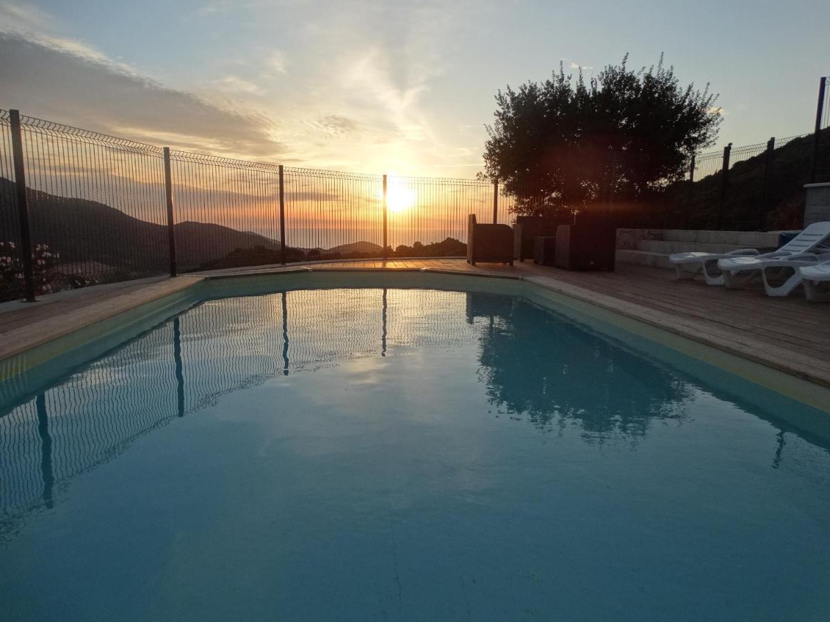 Gites Sassone, Vue Panoramique Sur Ajaccio Et La Mer Alata Ngoại thất bức ảnh