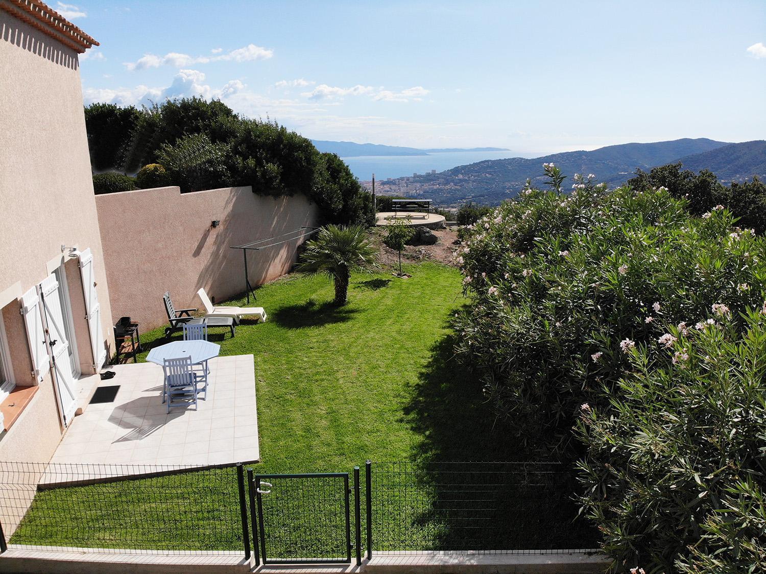 Gites Sassone, Vue Panoramique Sur Ajaccio Et La Mer Alata Ngoại thất bức ảnh